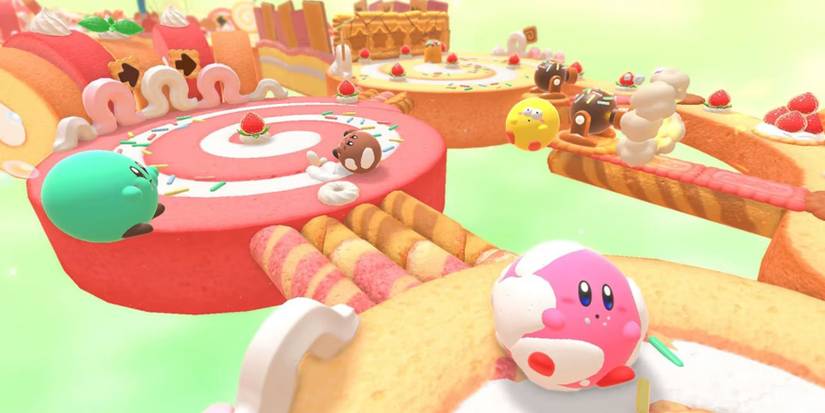 Kirby's Dream Buffet Fall Guys Differences