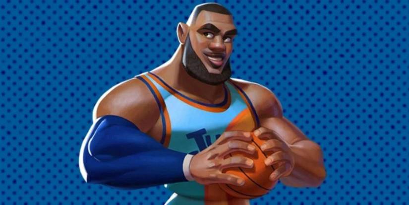 LeBron James official art for MultiVersus