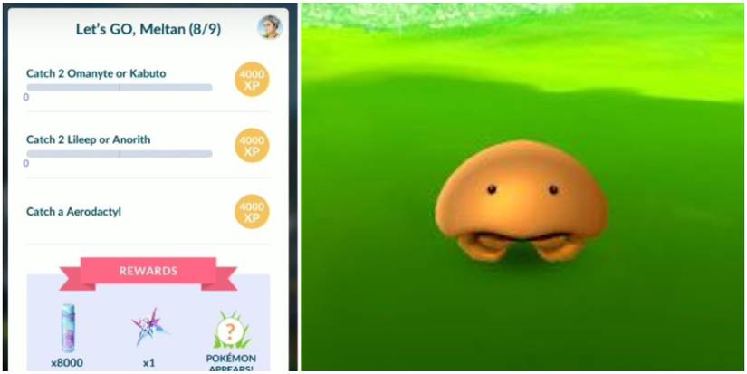 Let's GO, Meltan 8 Pokemon GO