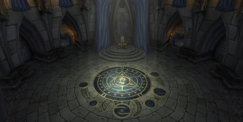 Lordaeron Throne Room wide angle view