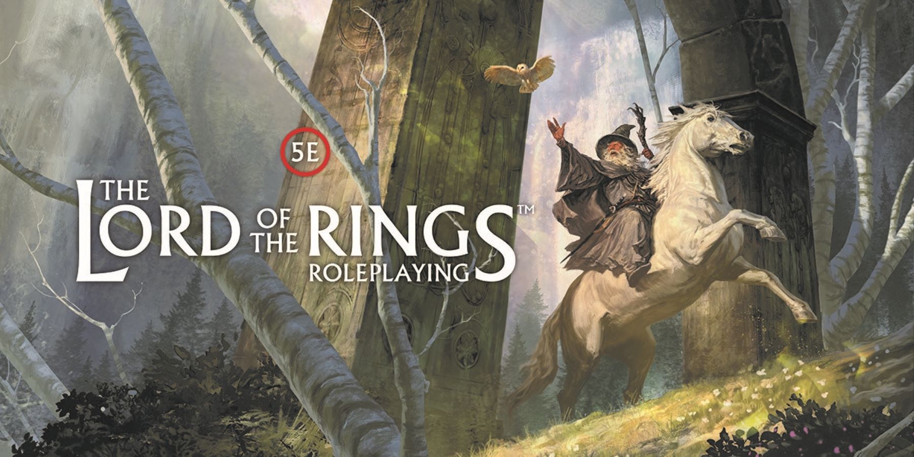 Cover art for Free League Publishing's Lord of the Rings 5e Dungeons and Dragons book