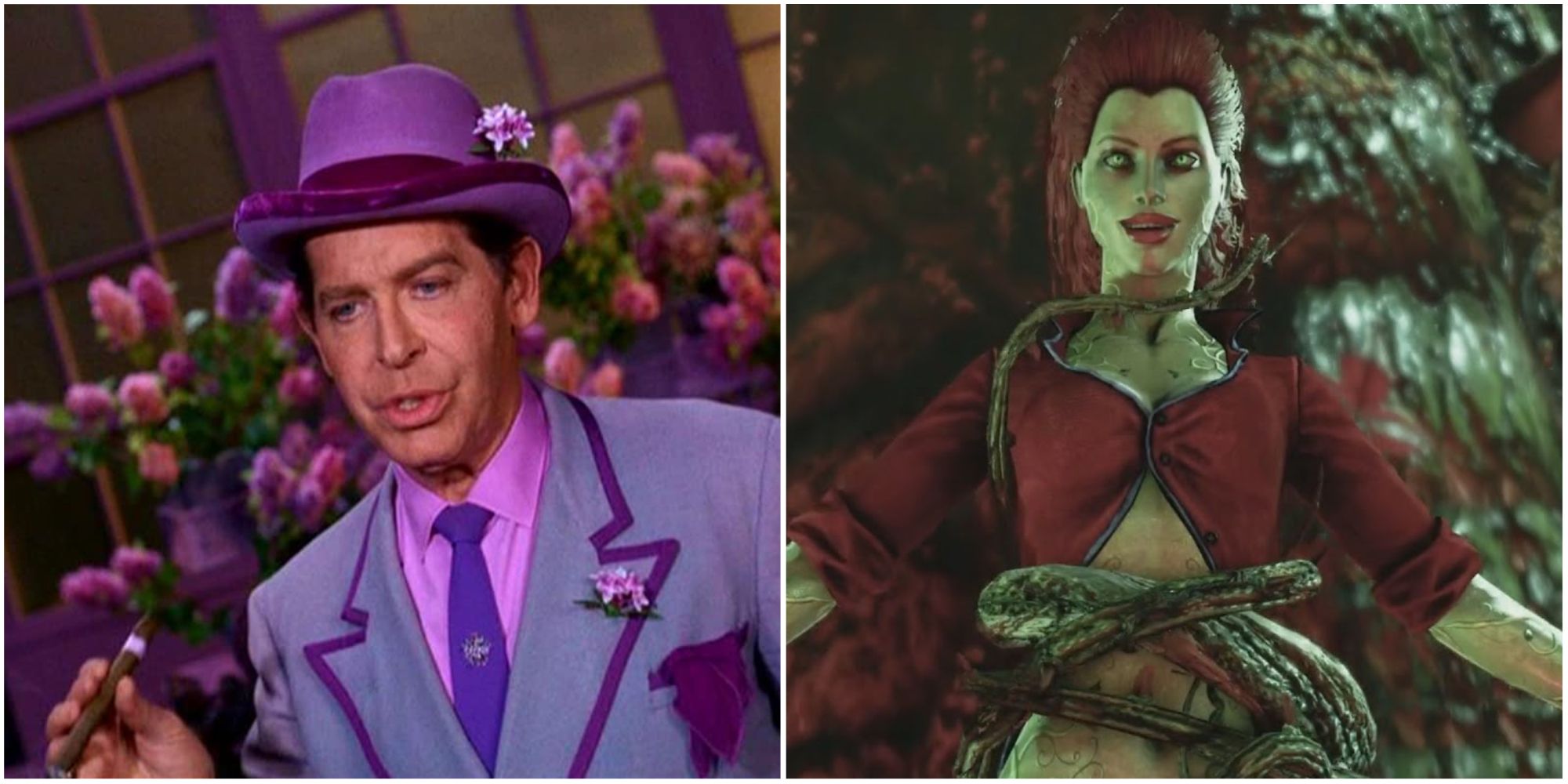 Louie the Lilac in Batman and Poison Ivy in Arkham Asylum