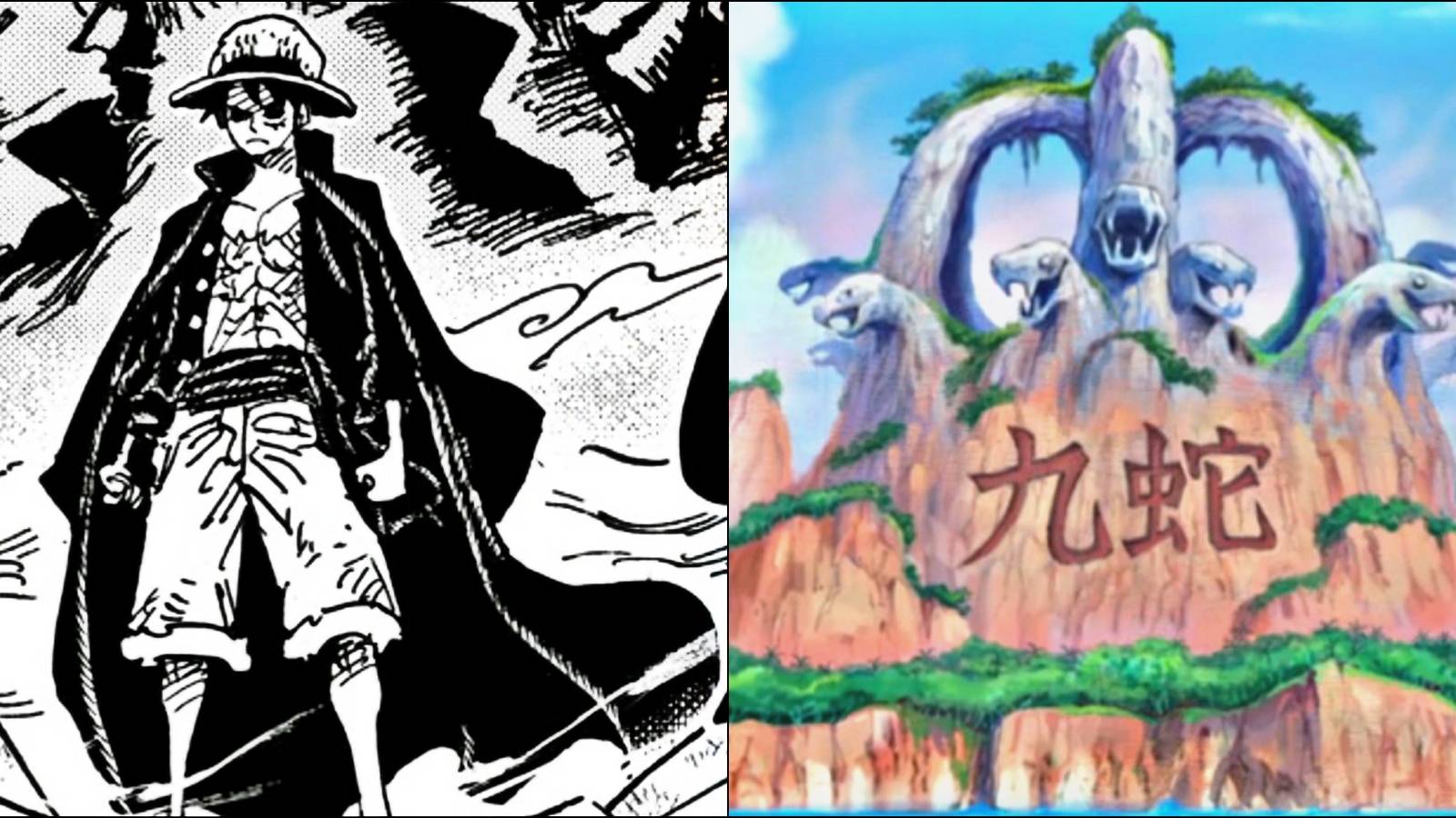 Luffy and Amazon Lily