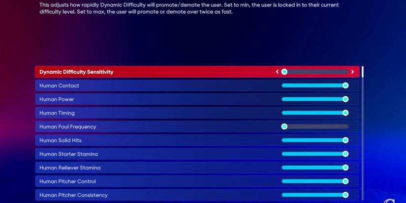 MLB The Show 22 Adjusting The Sliders To Make The Game Easy