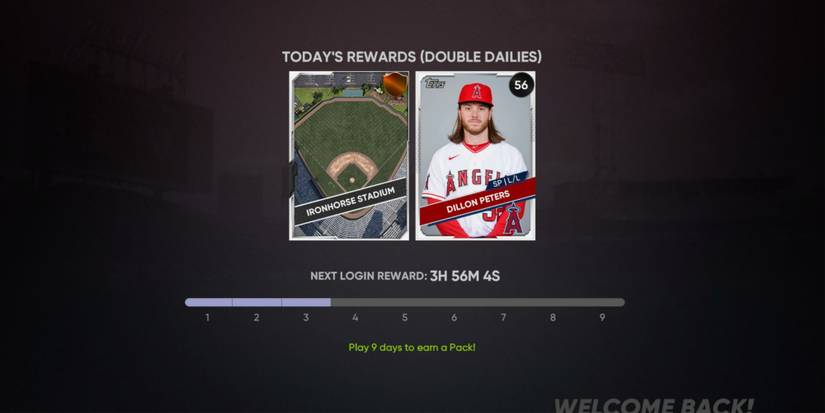 MLB The Show 22 Collecting A Daily Login Reward