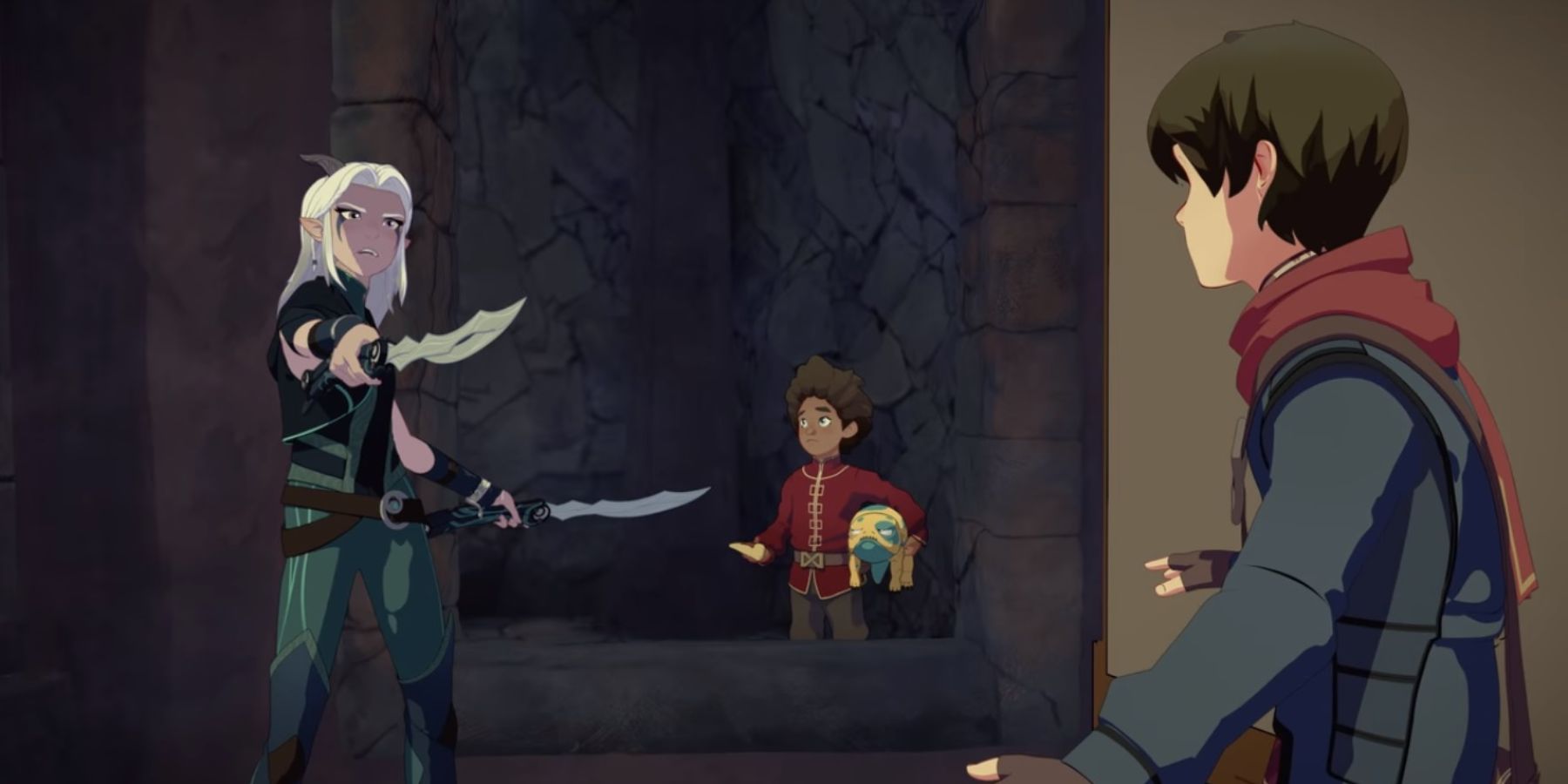 Callum, Ezran, and Rayla in The Dragon Prince@._V1_ (1)