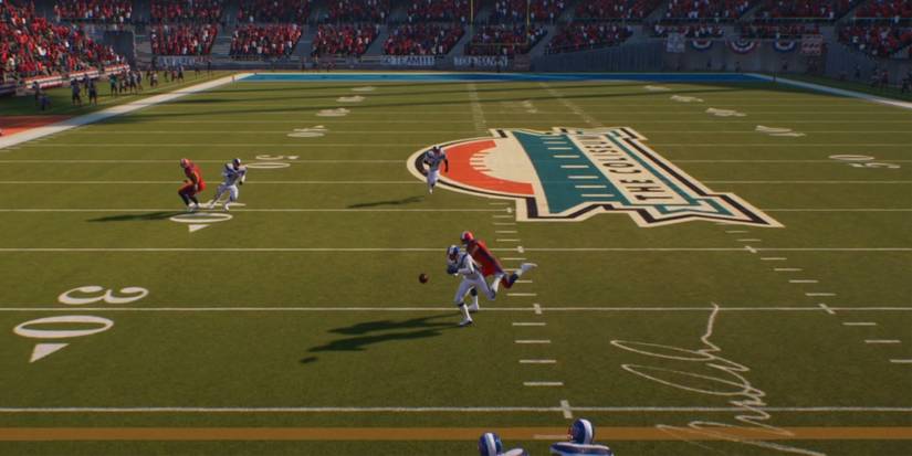 Madden NFL 23 Defender Dropping An Easy Pick