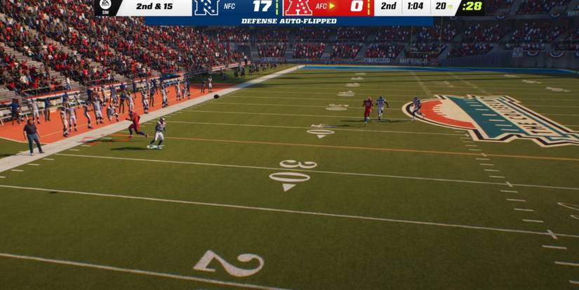 Madden NFL 23 Defensive Back In Position For A Pick