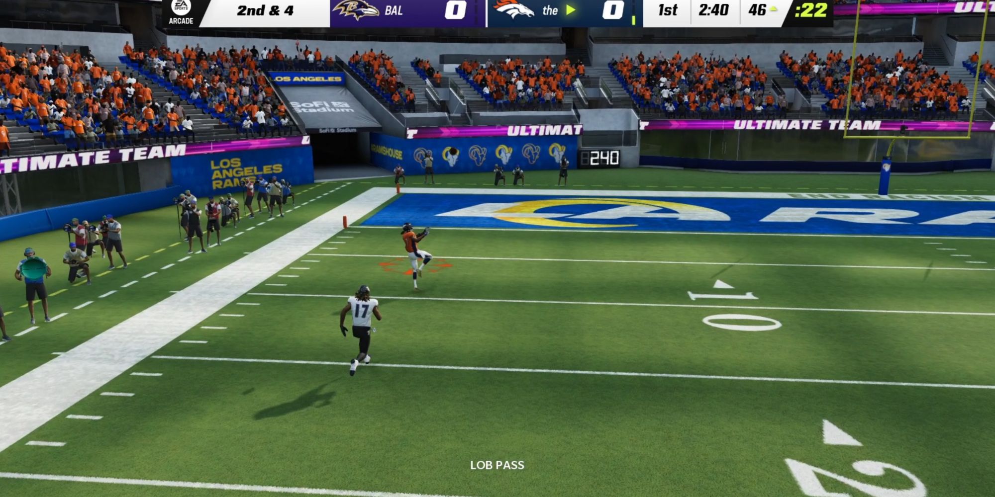 Madden NFL 23 Hitting A Long Bomb