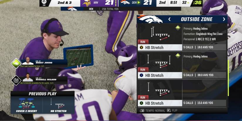 Madden NFL 23 Looking At Average Yards Per Play