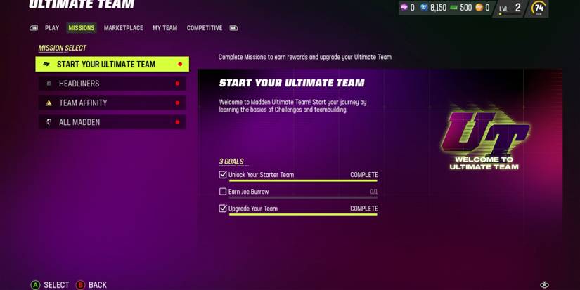 Madden NFL 23 Looking At Current Missions