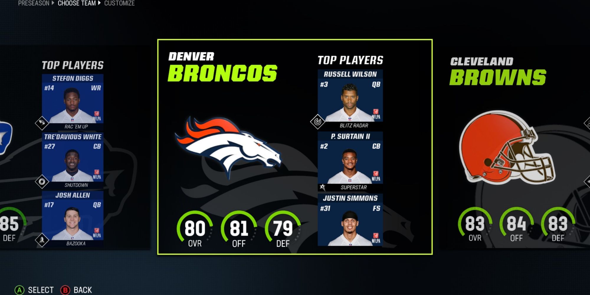 Madden NFL 23 Picking The Broncos In Franchise Mode