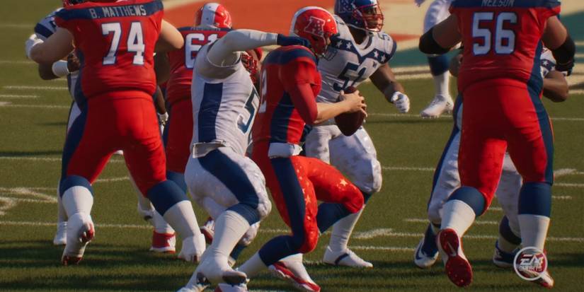 Madden NFL 23 Sacking Brady In The AFC NFC Game