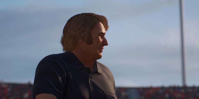 Madden NFL 23 Side Profile Of Young John Madden