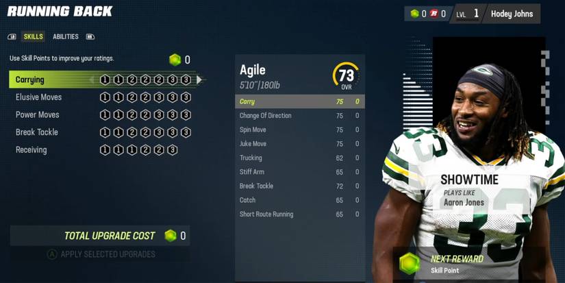 Madden NFL 23 Upgrading A Running Back