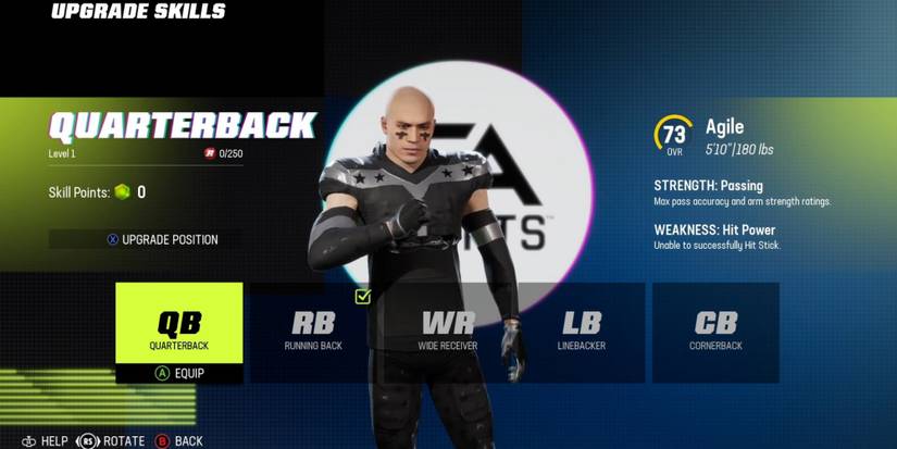 Madden NFL 23 Upgrading Positions In The Yard