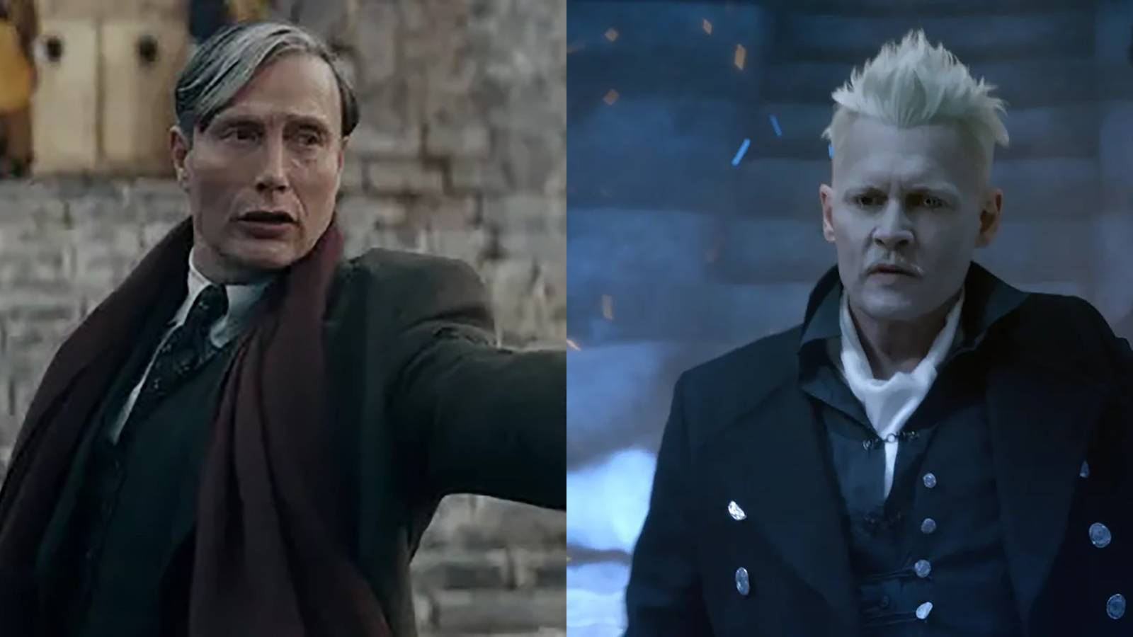 Mads Mikkelsen Johnny Depp Fantastic Beasts