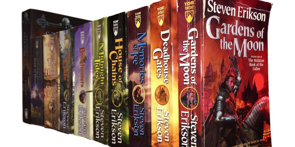 Complete book set of Malazan Book of The Fallen