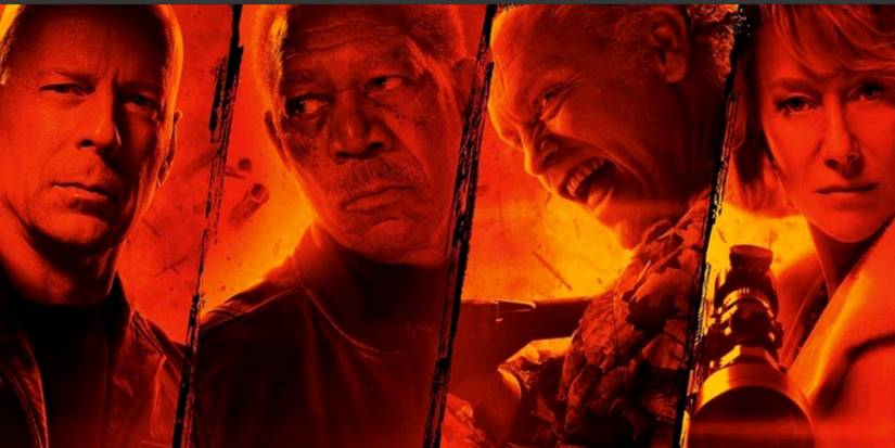 Manipulative DC Heroes RED Frank Moses Bruce Willis