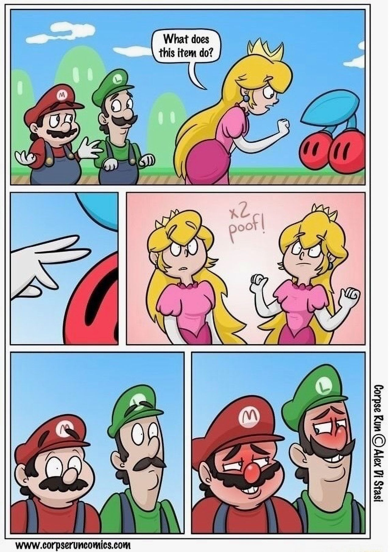 Mario Peach - Sharing Is Caring