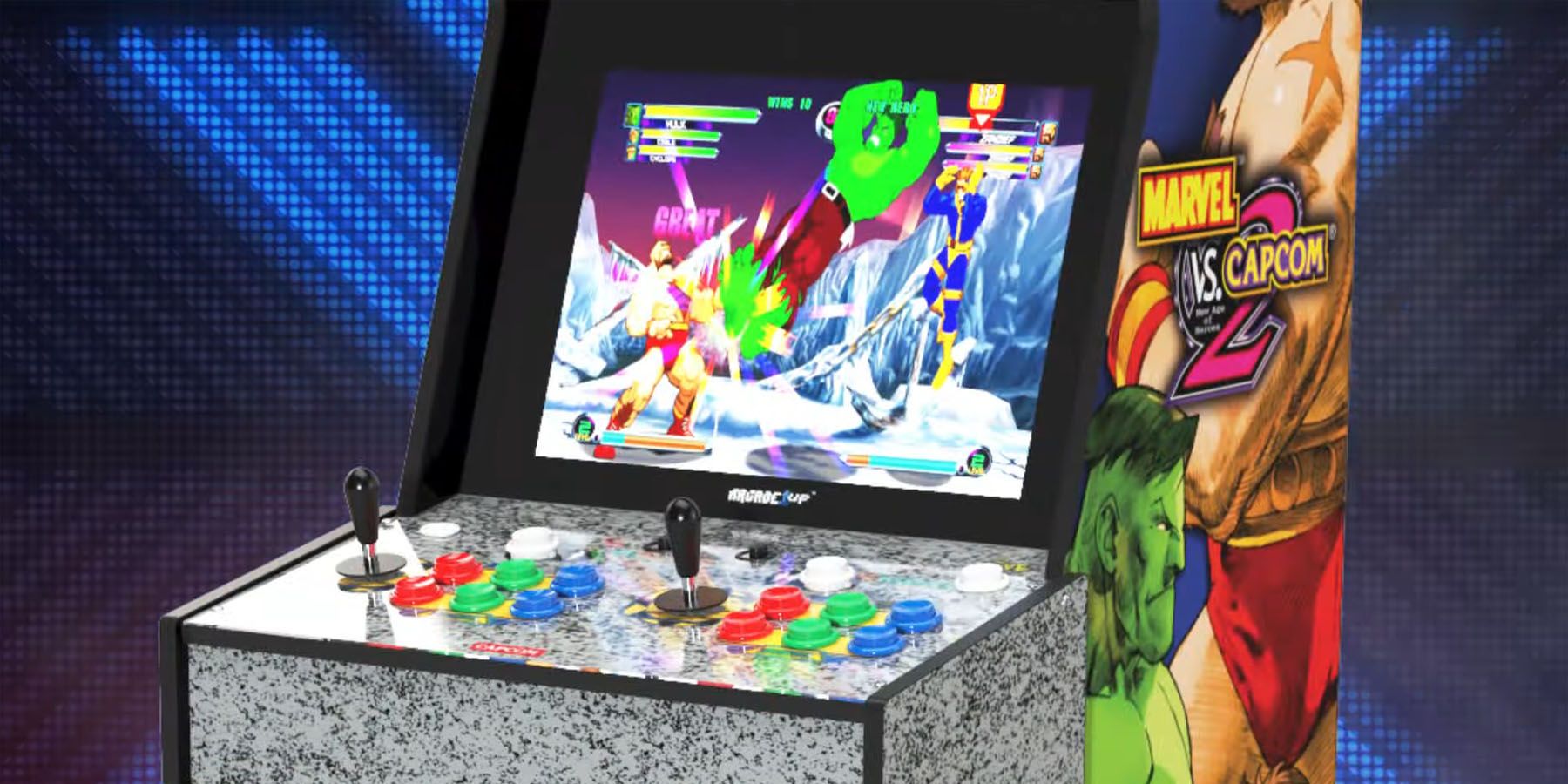 New Arcade1Up Marvel Vs. Capcom 2 Arcade Cabinet Features Online Play