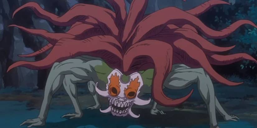 Metastacia appears before Kaien Shiba in Bleach