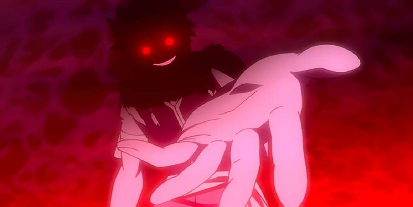 Midnight attempts to coax Jellal to his side with his Reflector in Fairy Tail