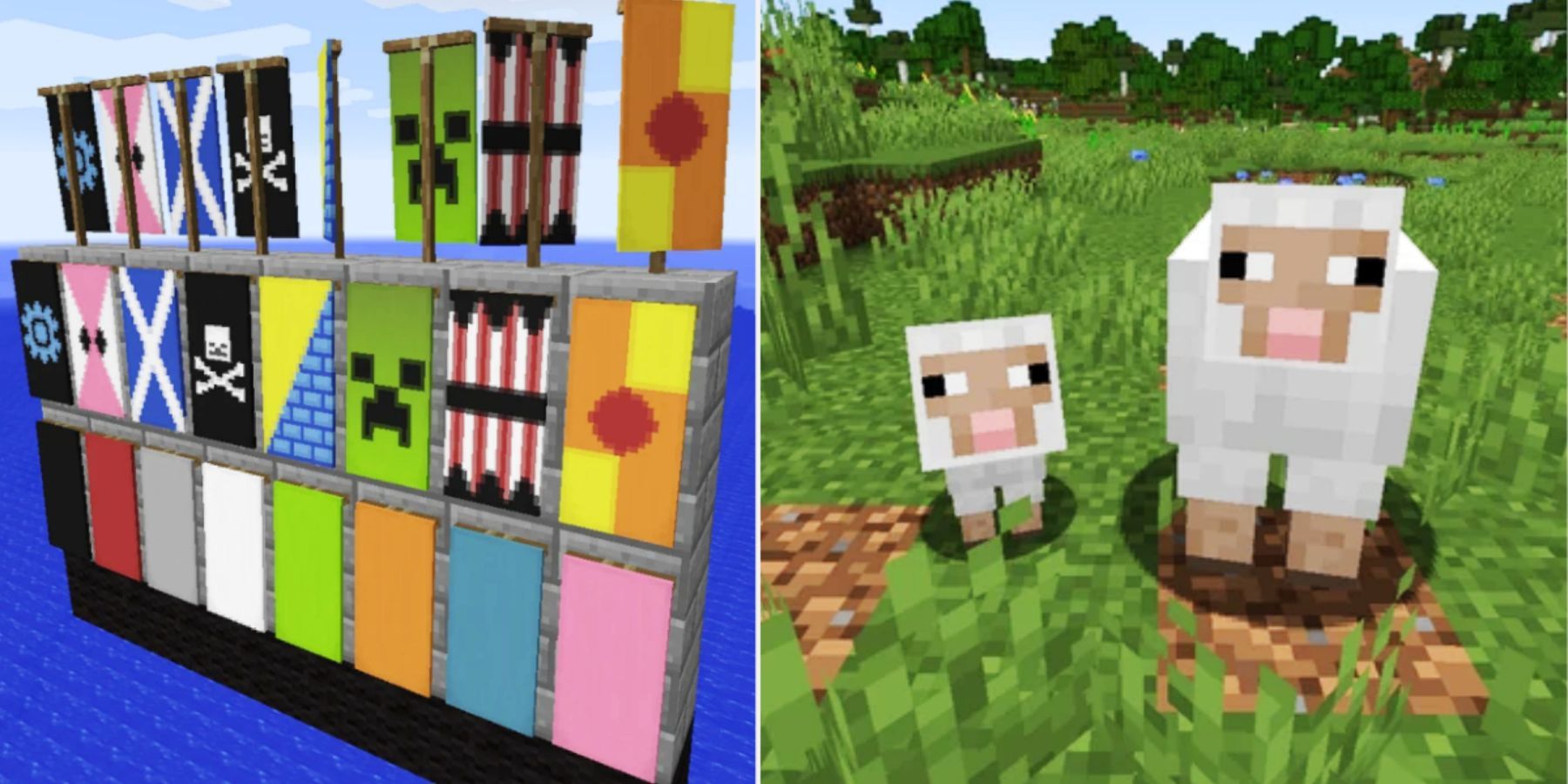 Minecraft Banners And Sheep