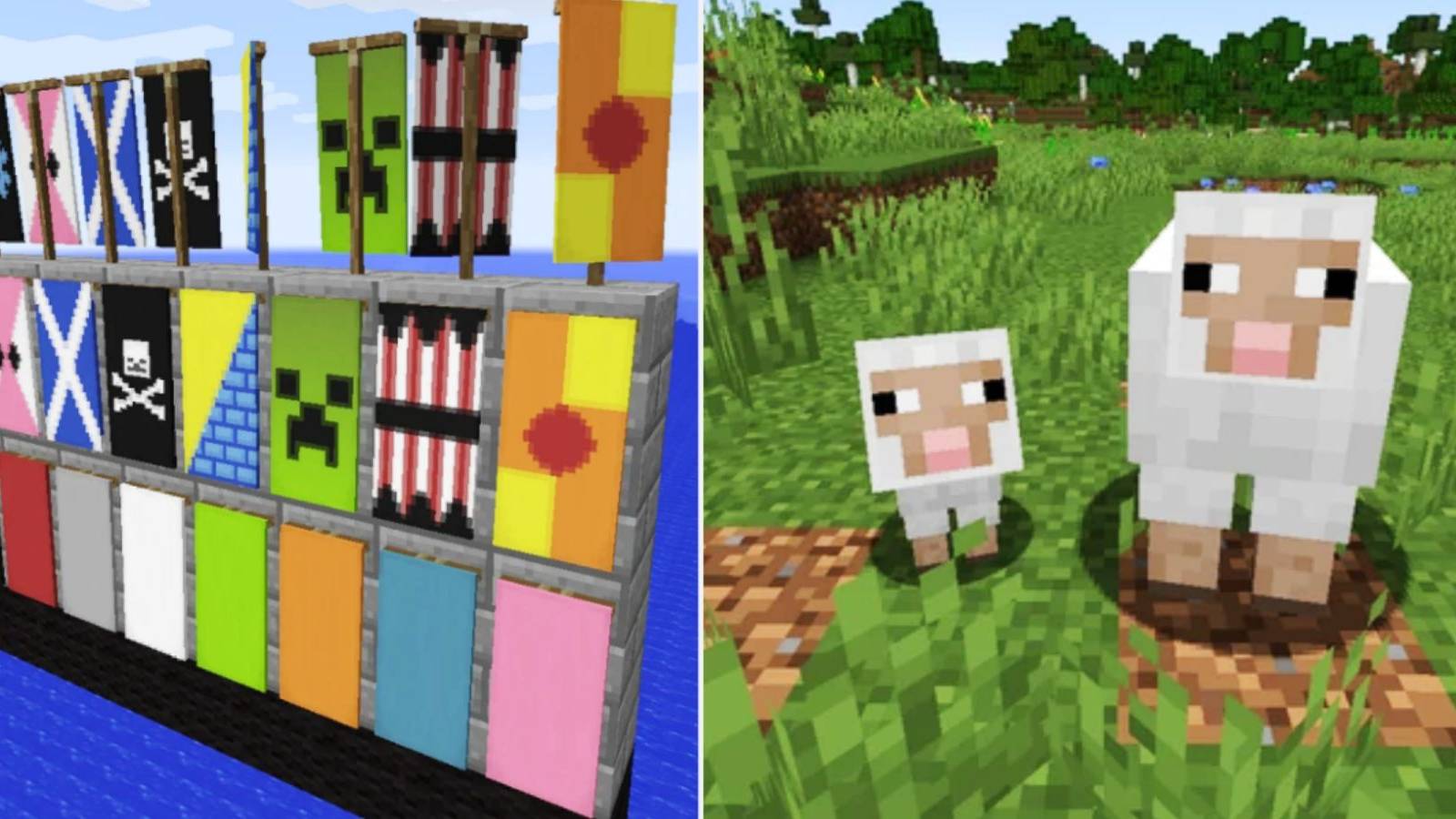 Minecraft Banners And Sheep