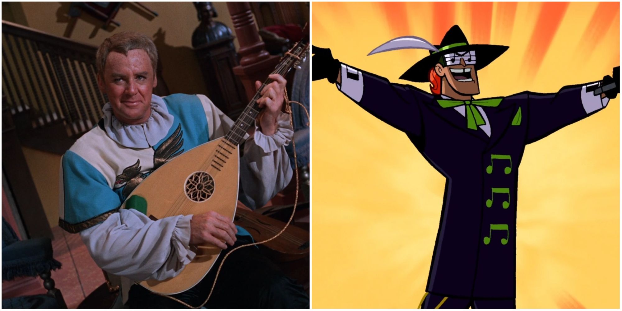 Minstrel in Batman and Music Meister in The Brave and the Bold