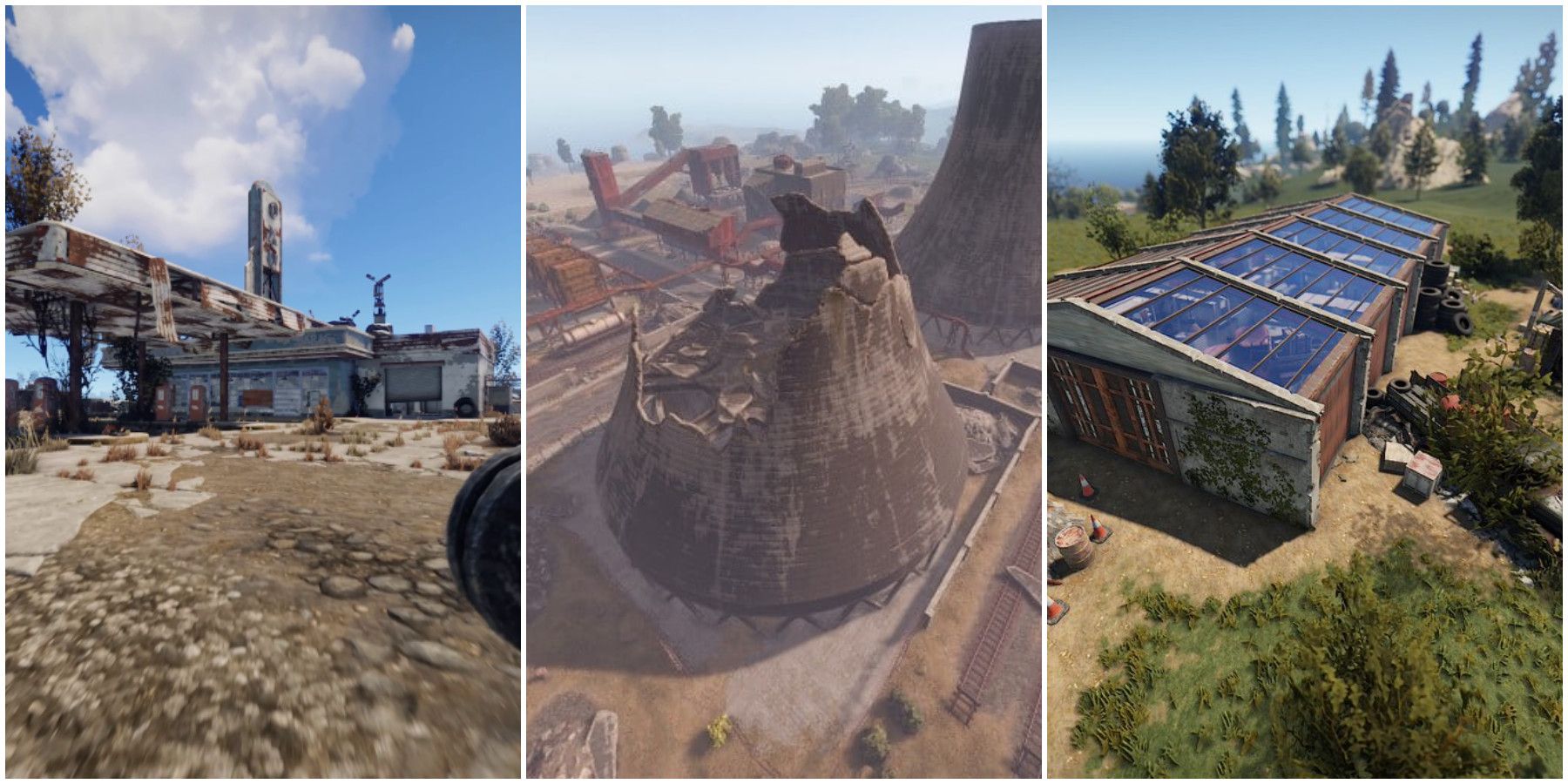Various Monuments found in Rust