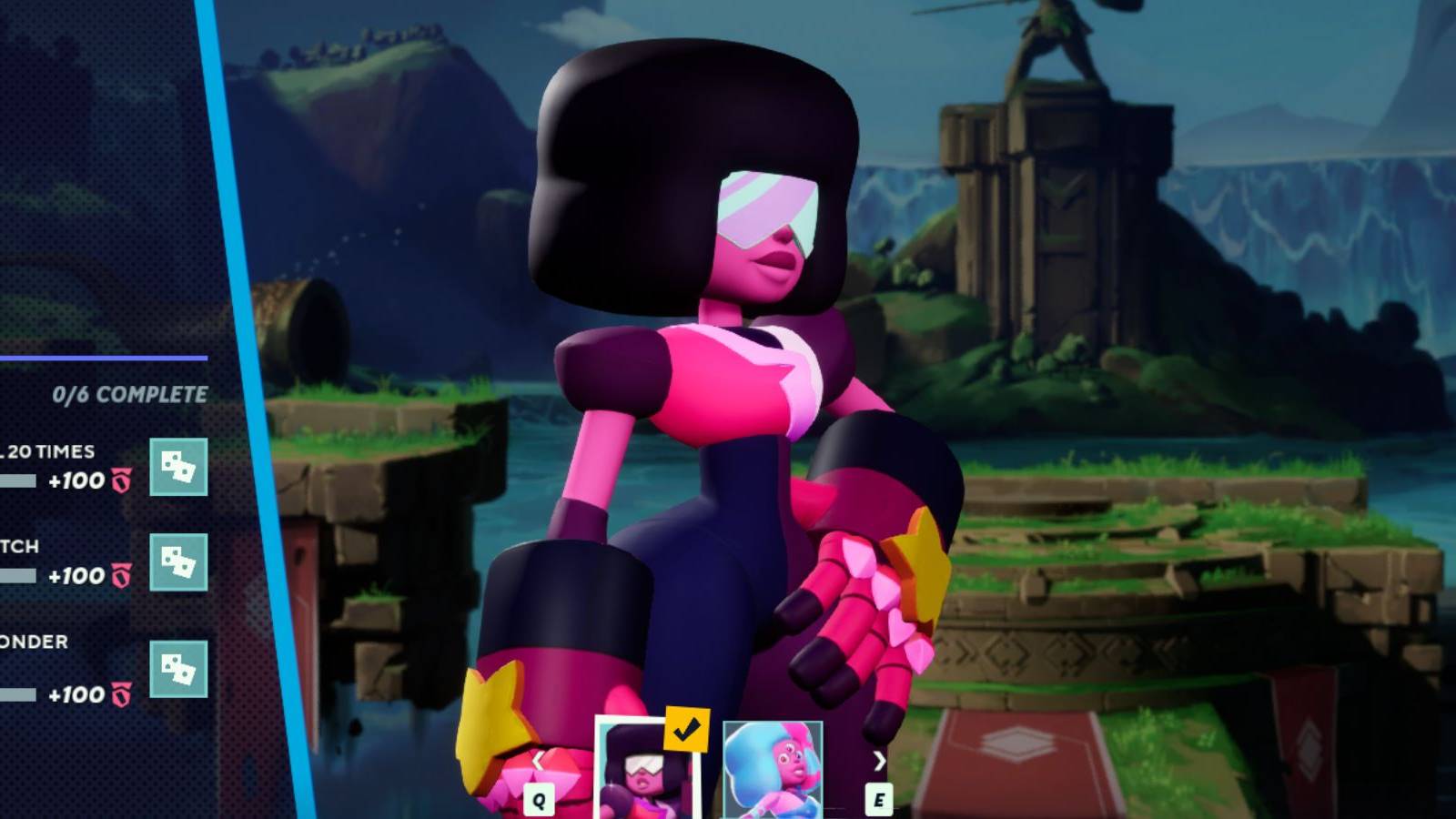 MultiVersus Garnet Character Selection