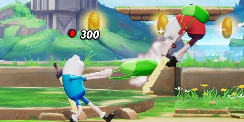 Multiversus - Finn Using His Backpack Attack