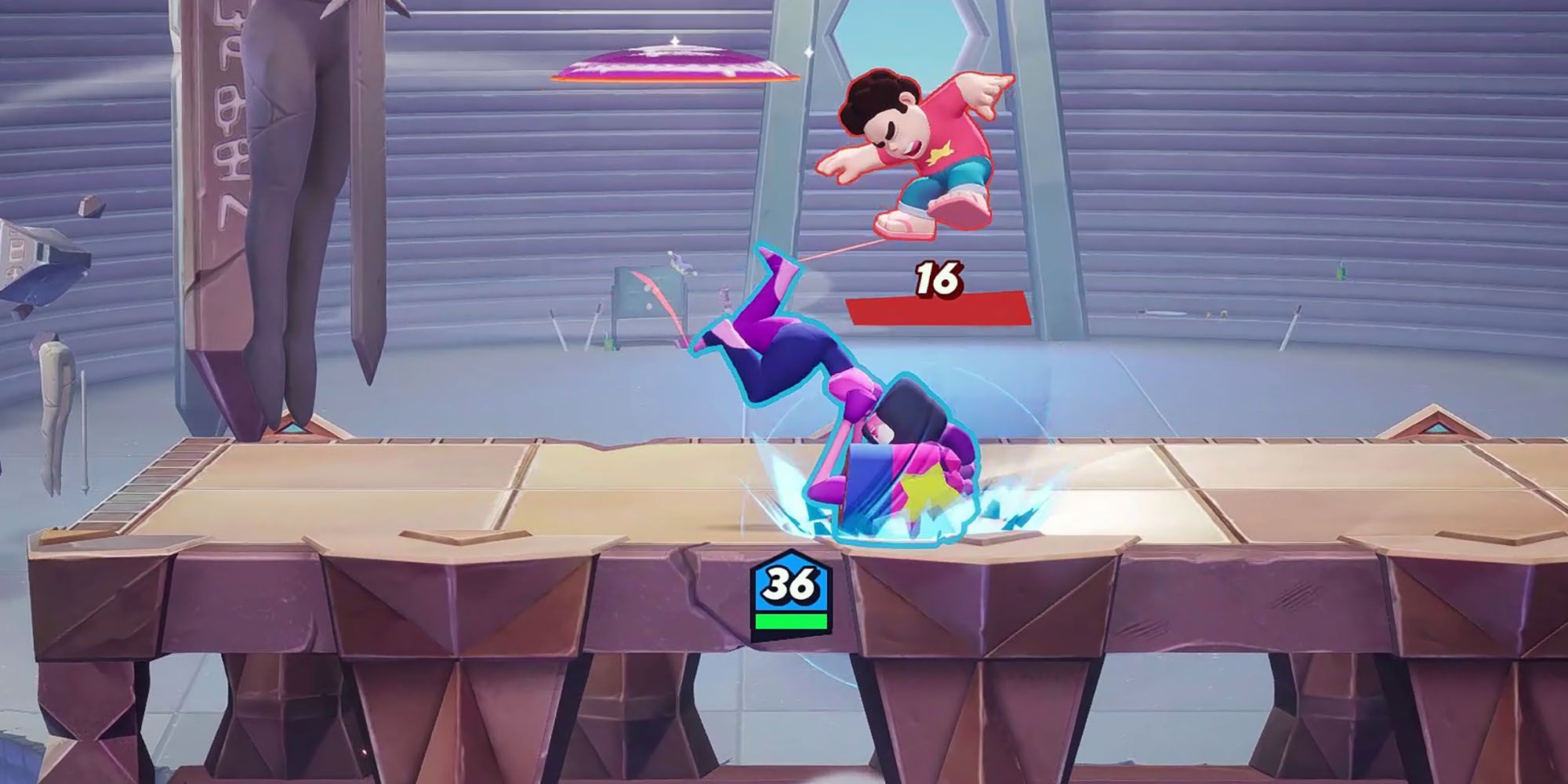 Multiversus - Garnet Using Final Hit Of Crystal Combo