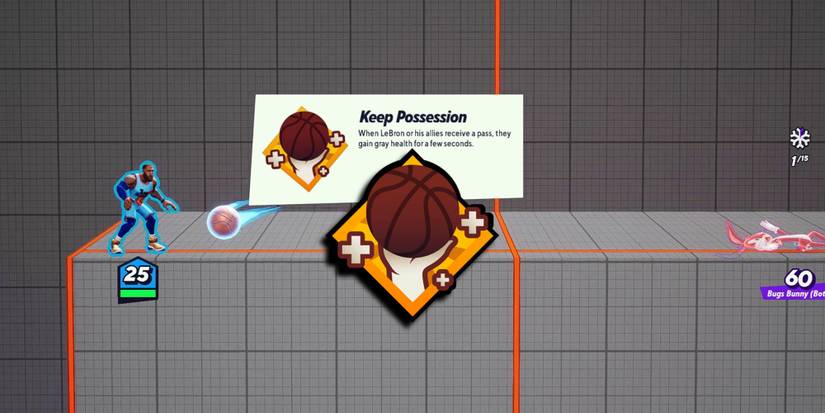 Multiversus - Keep Posession Signature Description In Lab With Perk PNG On Top