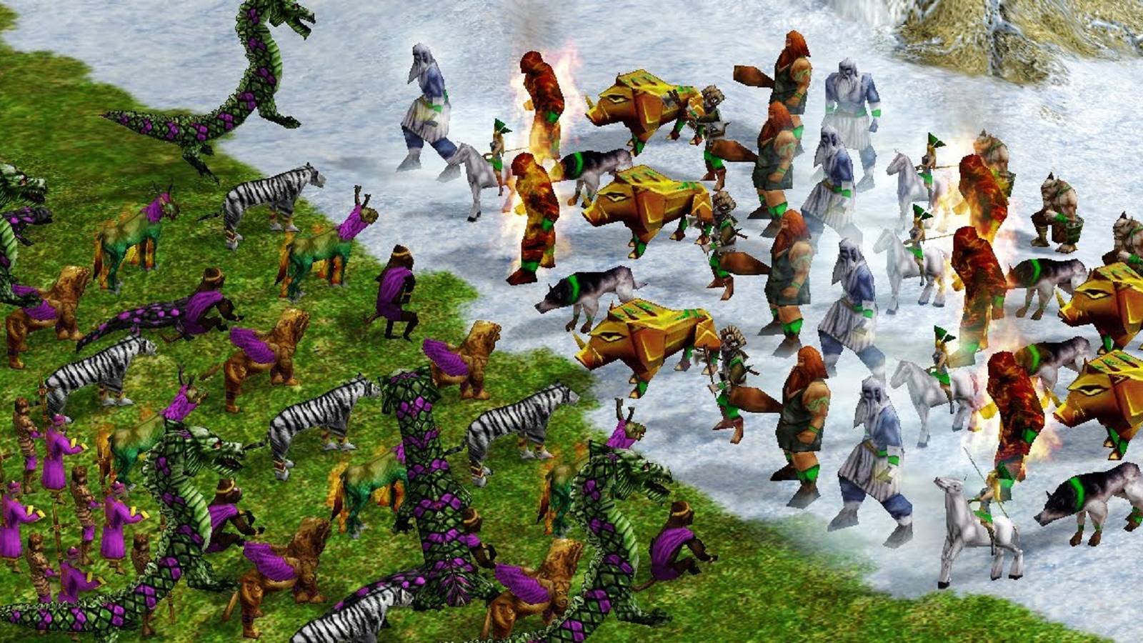Myth Units From Age Of Mythology