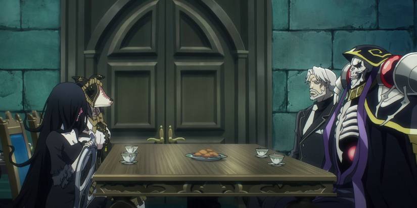Nigredo and Ainz Have a Conversation – Overlord IV Episode 9