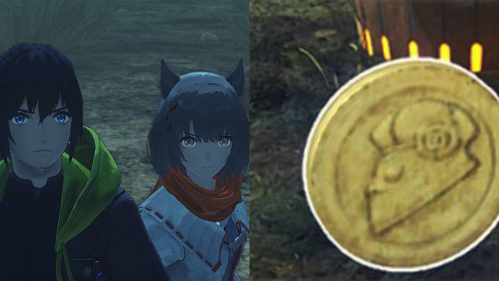 Noah and Mio - Nopon coin close up