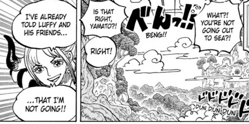 One Piece 1057 Yamato Stays