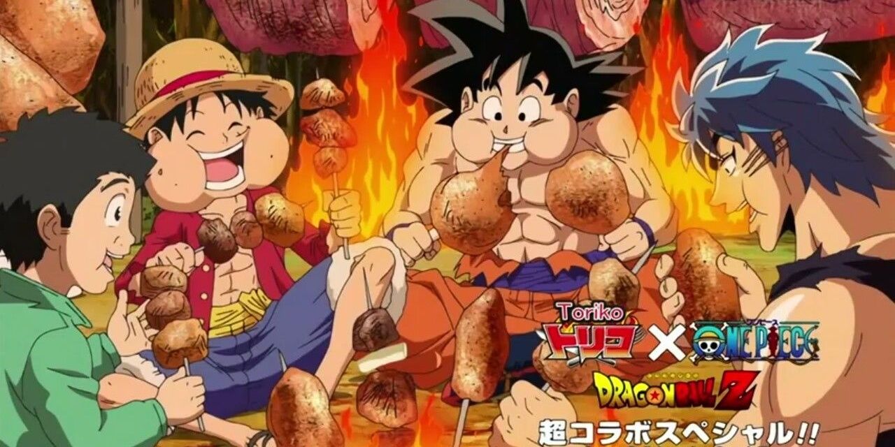 One Piece Crossovers- Dragonball Toriko 