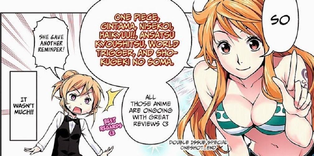 One Piece Crossovers- Food Wars Nami 
