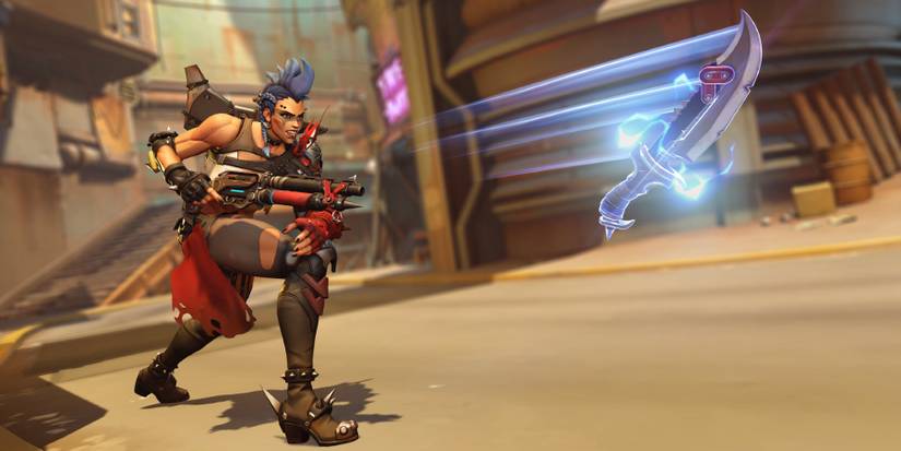 Overwatch 2 Junker Queen Knife Throw