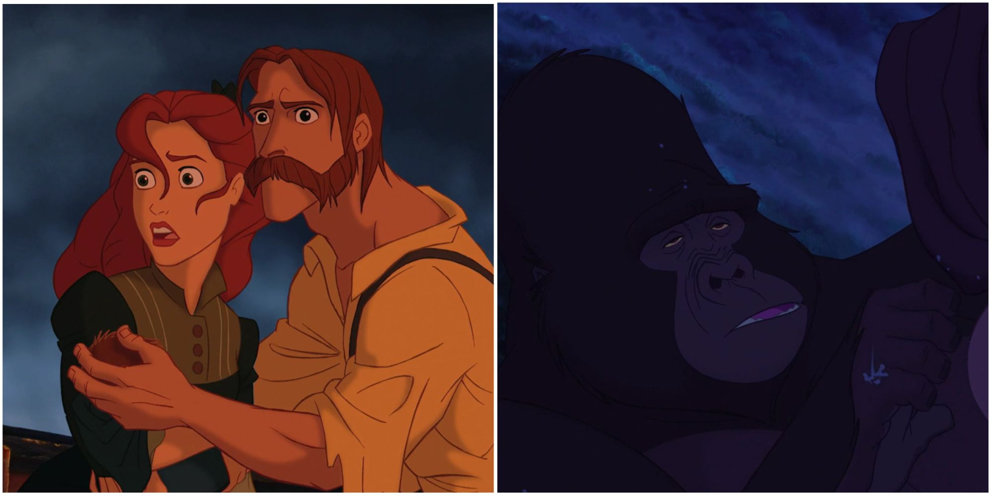 Parents and Kerchak in Tarzan