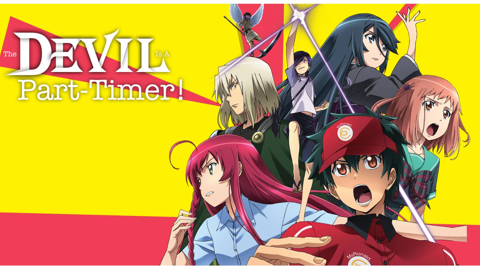 The Devil Is A Part Timer Cast: Emi, Maou, Chiho, Ashiya, Suzuno, Urushihara