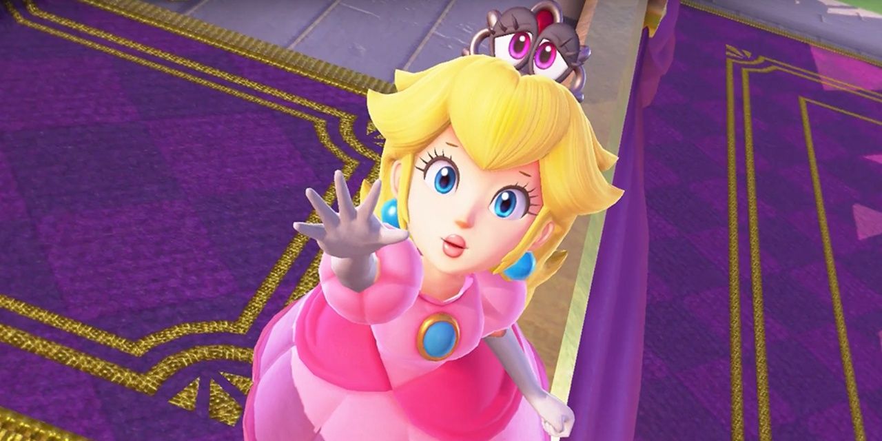 Peach in Super Mario Odyssey
