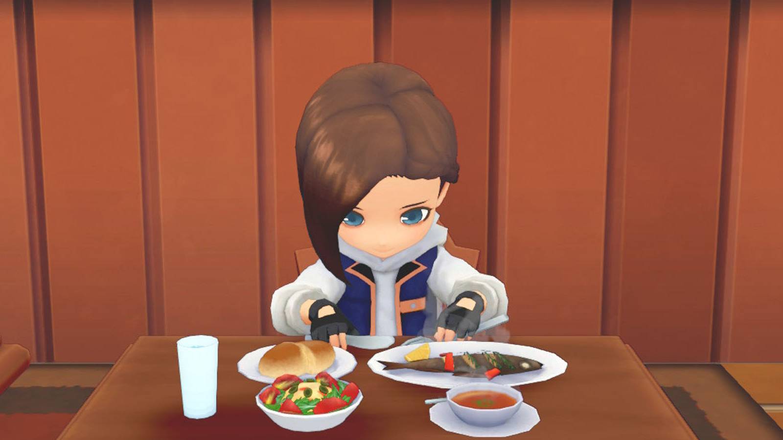 Pioneers of Olive Town - Eating a complete meal