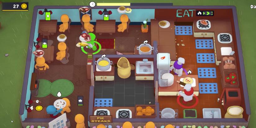 PlateUp - Cooking food