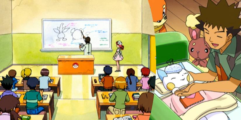 Pokemon Doctors Pokemon Trainers' School Brock Diamond and Pearl