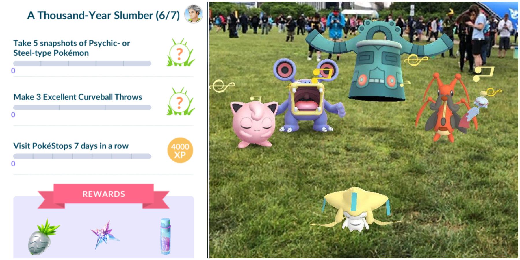 Pokemon GO A Thousand-Year Slumber Special Research Guide 