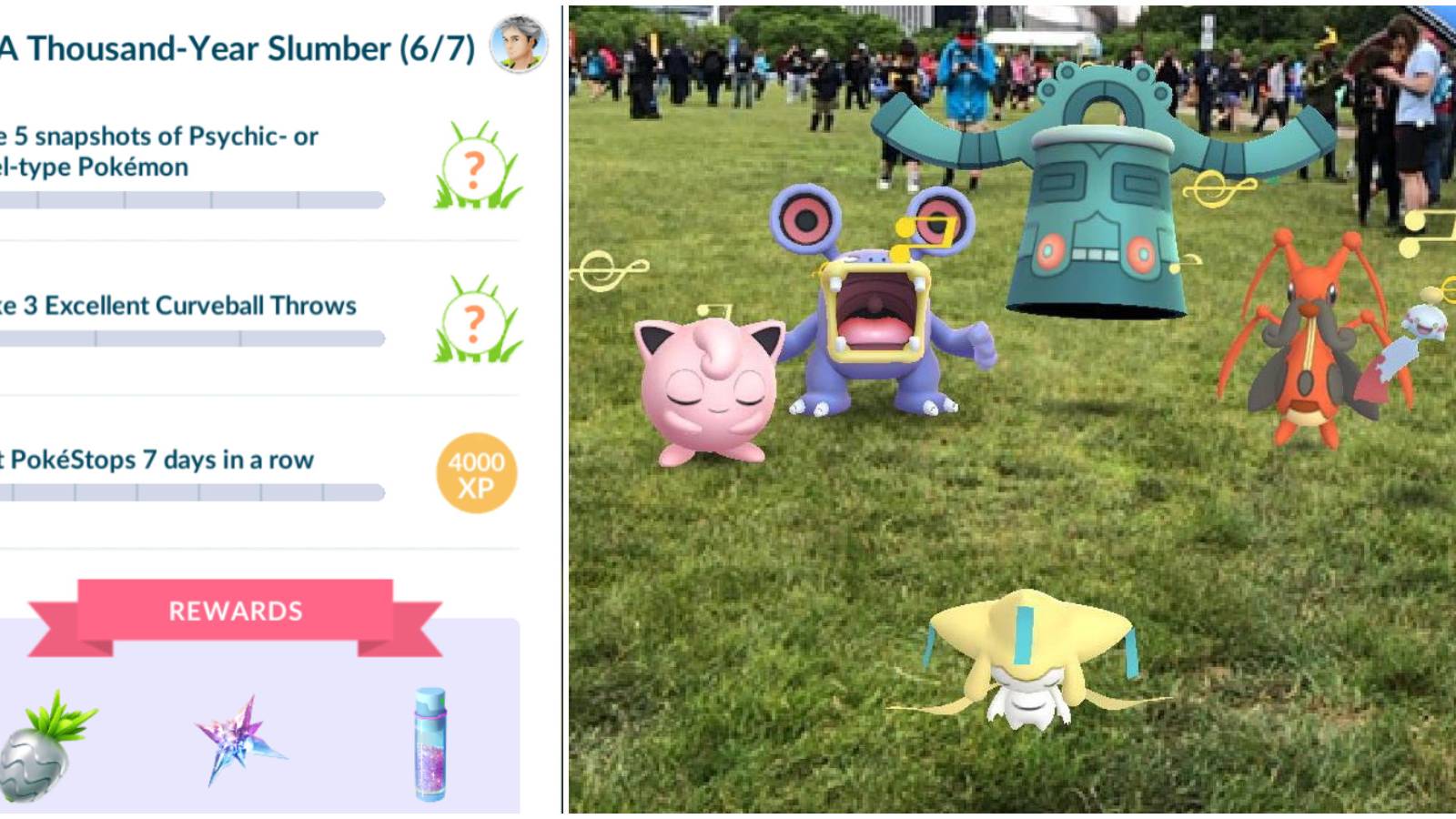 Pokemon GO A Thousand-Year Slumber Special Research Guide 